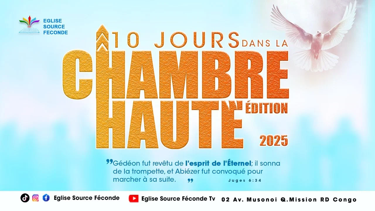 Culte de Bonne Nouvelle – Dimanche 01 juin 2025