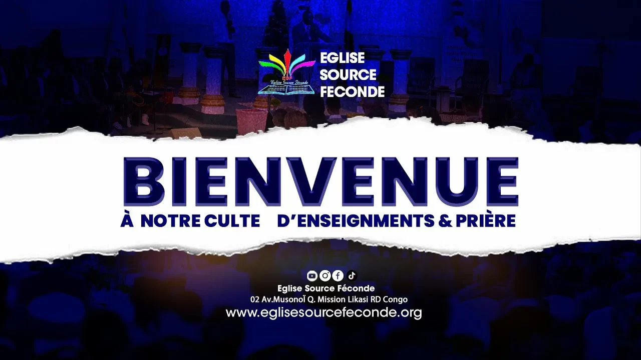 Culte d’enseignements & prière – Mercredi 11 juin 2025